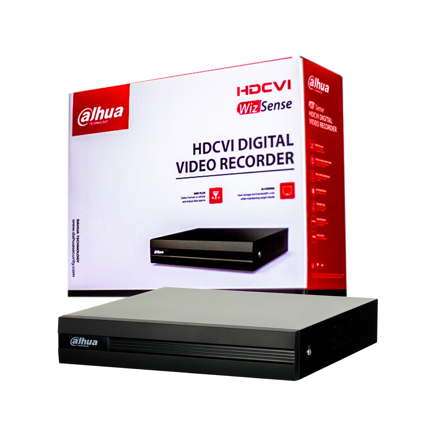 DVR de 4 Canales 1080P LiteWizSense, HDCVI X Plus