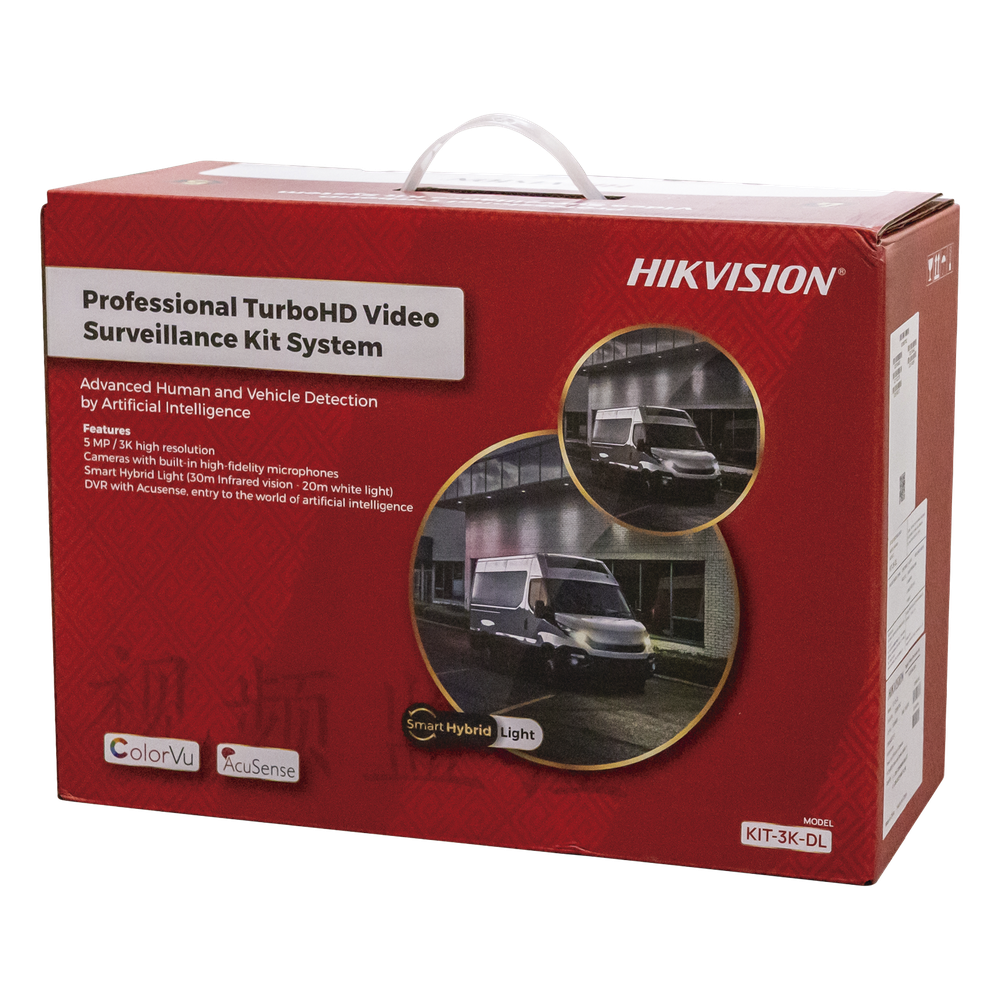 Kit TurboHD 3K (5 Megapixel) / DVR 4 Canales