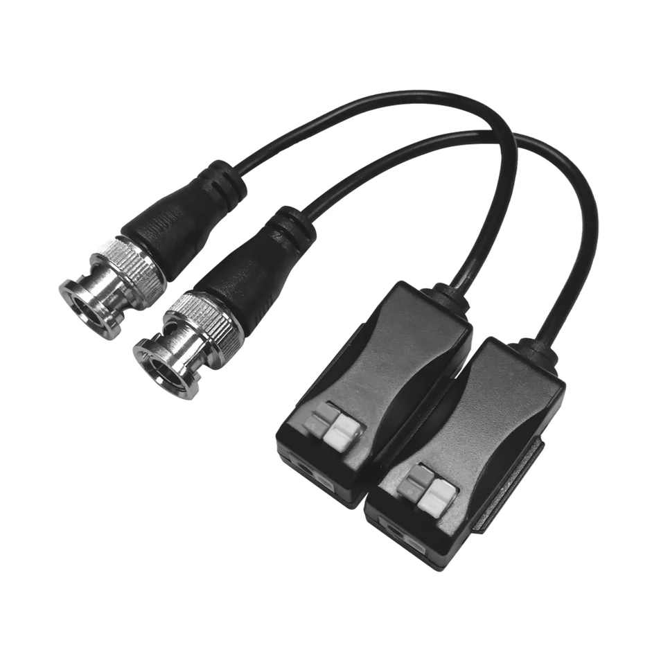 Kit de Transceptores (Baluns) con Terminal PUSH SUPERIOR PIG TAIL en ambos conectores