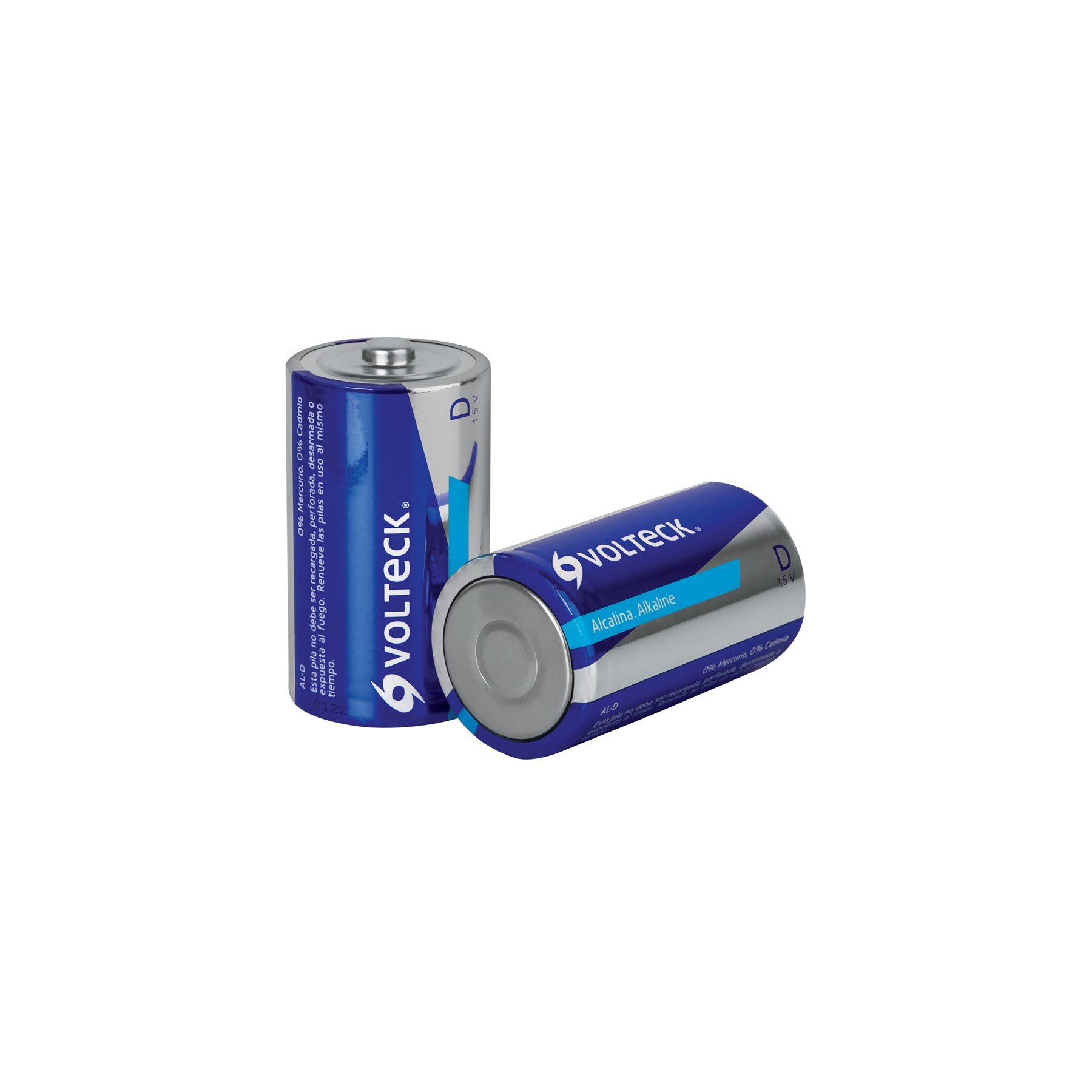 Pilas D2 Volteck ALCALINA