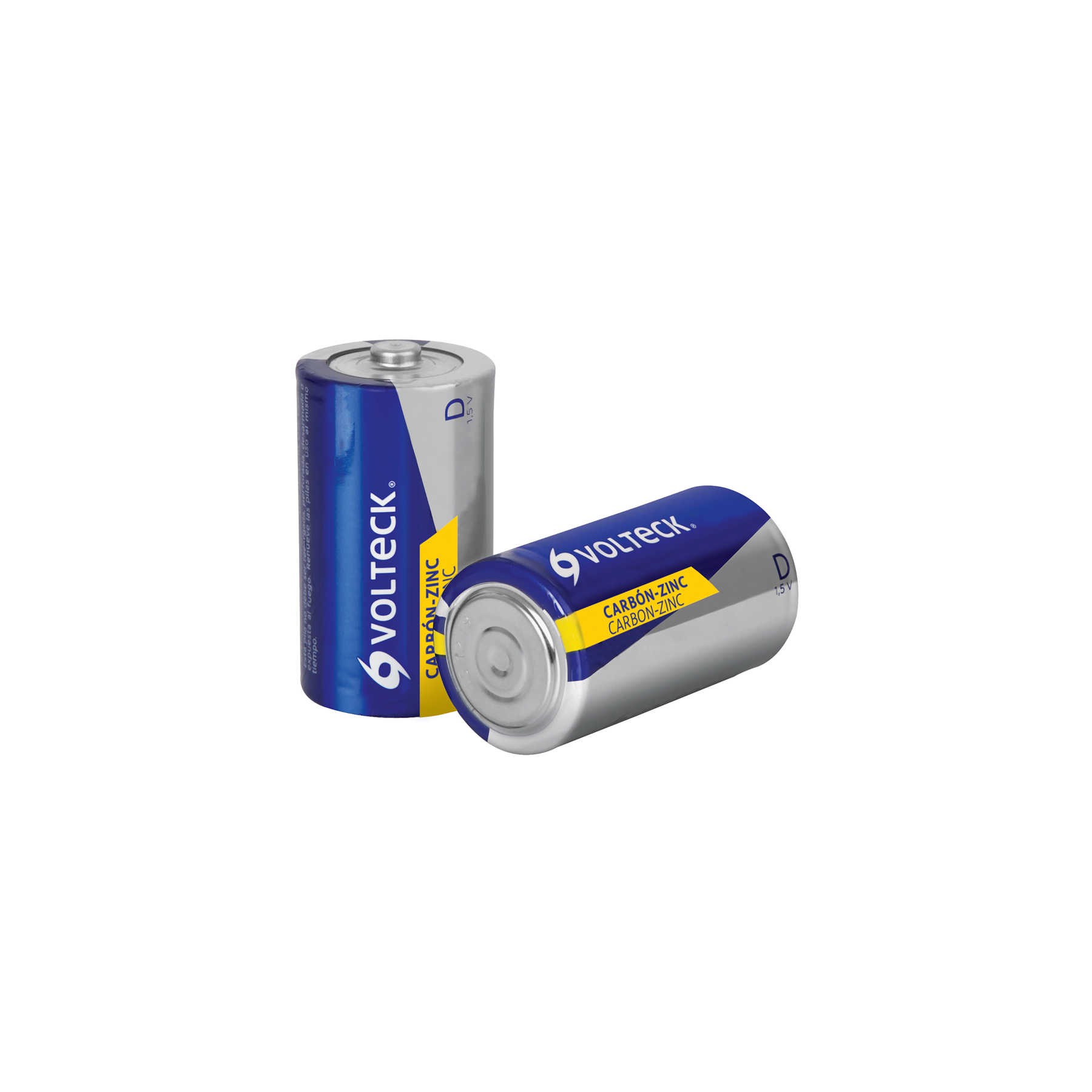 Pilas D2 Volteck CARBON ZINC