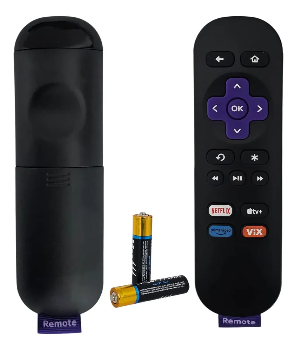 Control Remoto Para Dispositivos Roku Express + Pilas